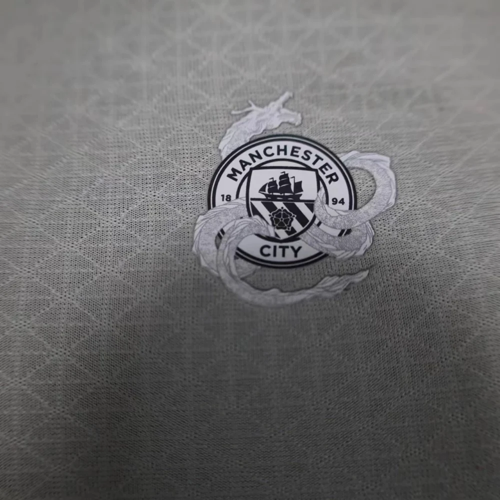 Manchester City Authentic Dragon Special Edition Football Jersey Shirt 2024/25 - Image 3