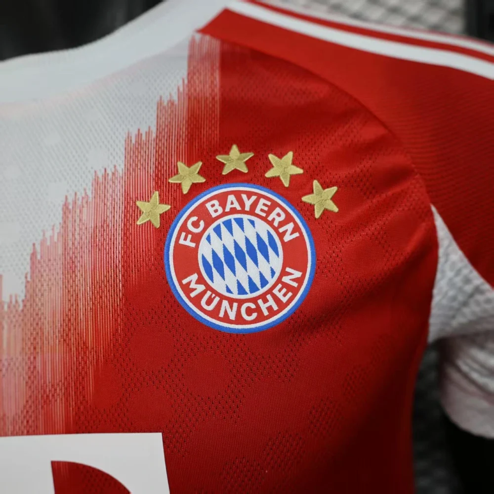Authentic Bayern Munich Soccer Jersey Home Shirt 2025/26 - Image 5