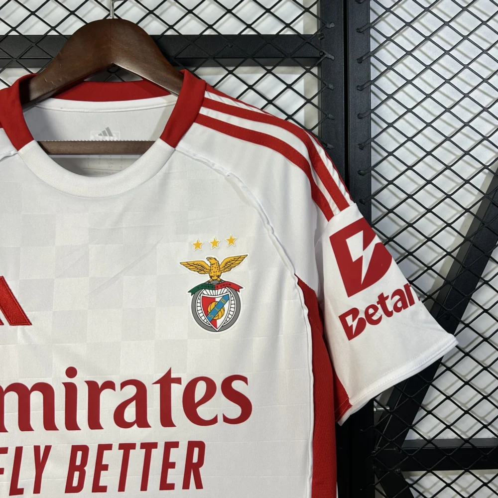 Benfica Soccer Jersey Third Away Custom Shirt 2025/26 - Image 4