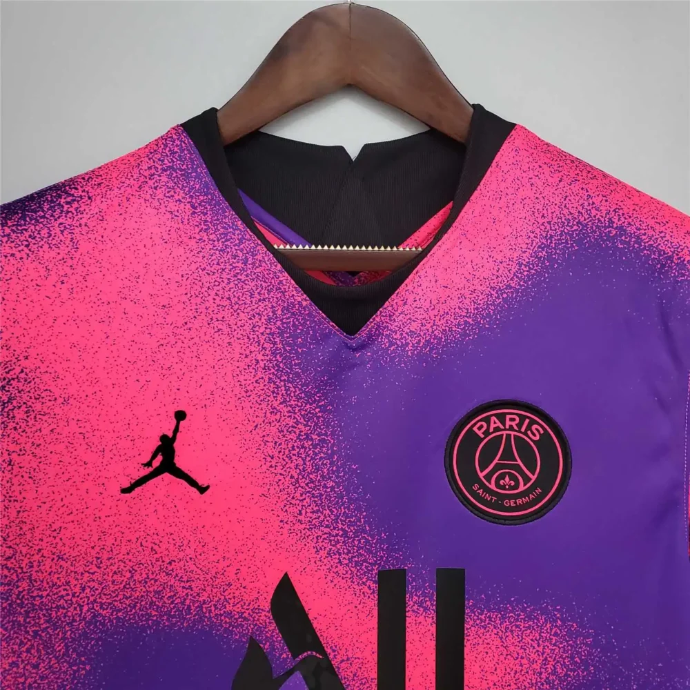 PSG Retro Jersey Fourth Away Soccer Shirt 2020/21 - Image 5