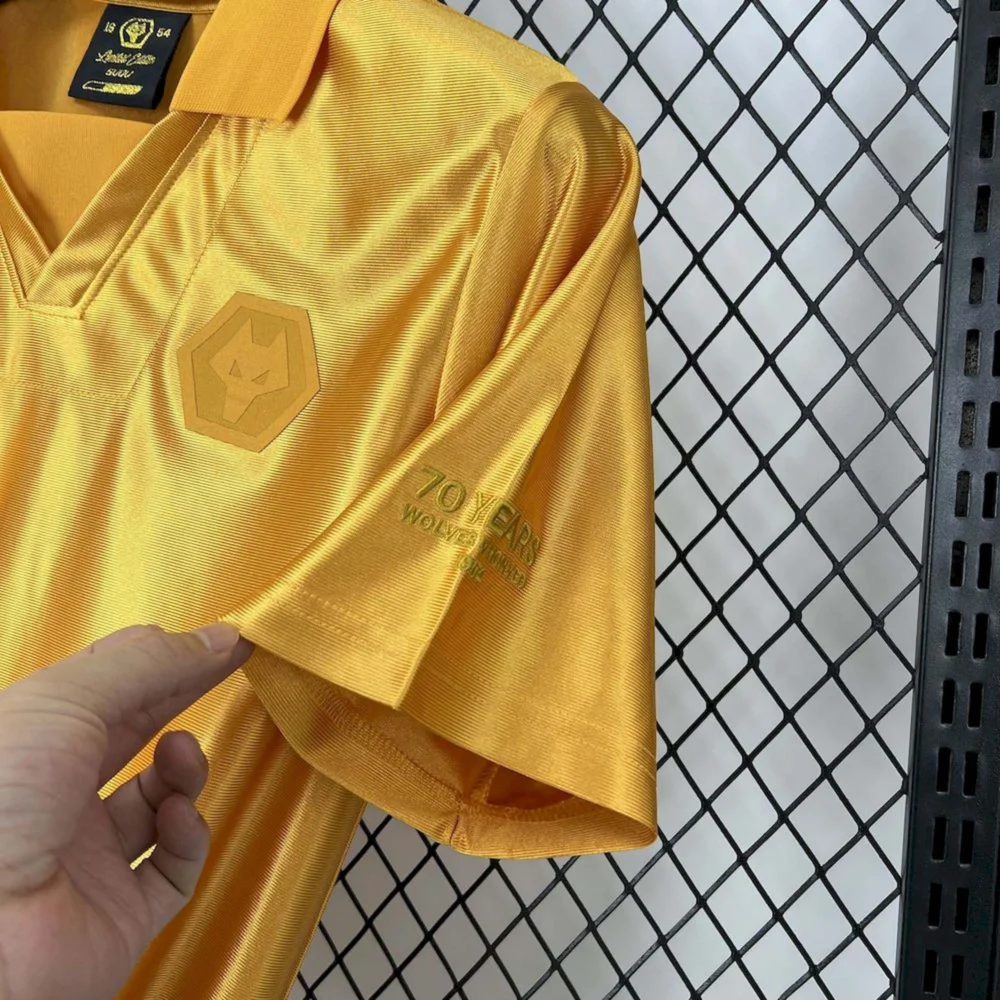 Wolves Football Jersey 70th Anniversary Custom Shirt 2025/26 - Image 6