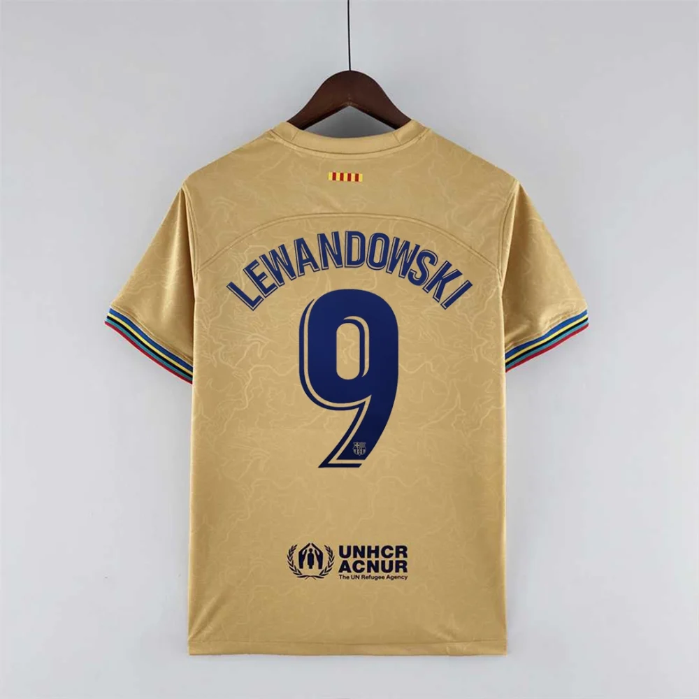 Barcelona Away Soccer Jersey Custom Shirt 2022/23 - Image 12
