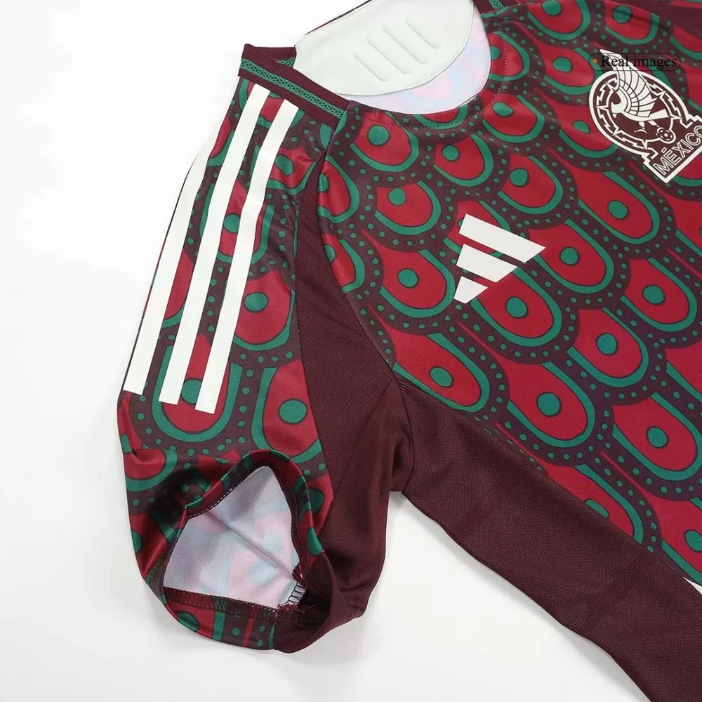 Mexico Authentic Soccer Jersey Home Shirt Copa America 2024 - Image 5