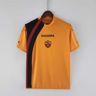Roma Retro Soccer Jersey Home Custom Shirt 2005/06