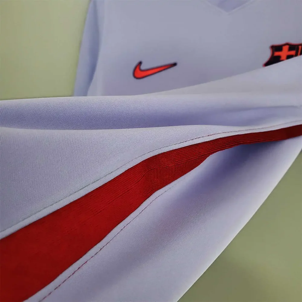 Barcelona Retro Jersey Away Soccer Shirt 2021/22 - Image 8