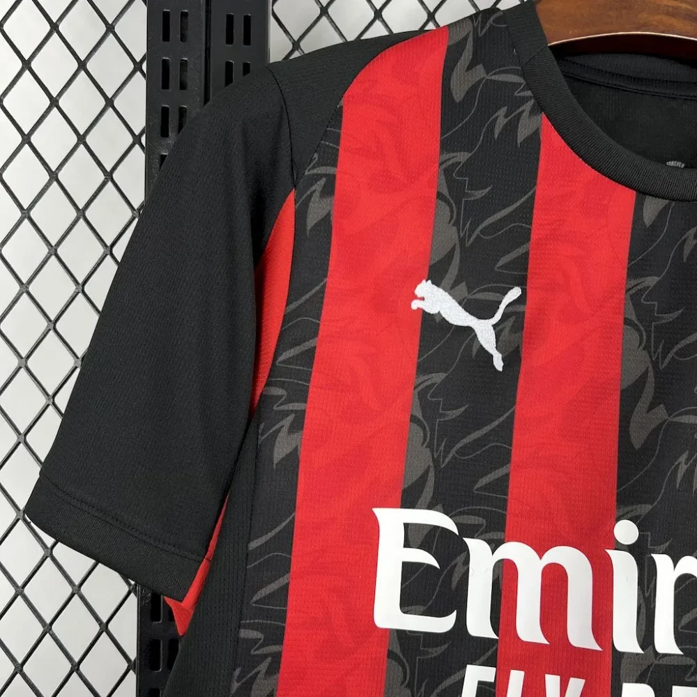 AC Milan Soccer Jersey Home Custom Shirt 2025/26 - Image 3