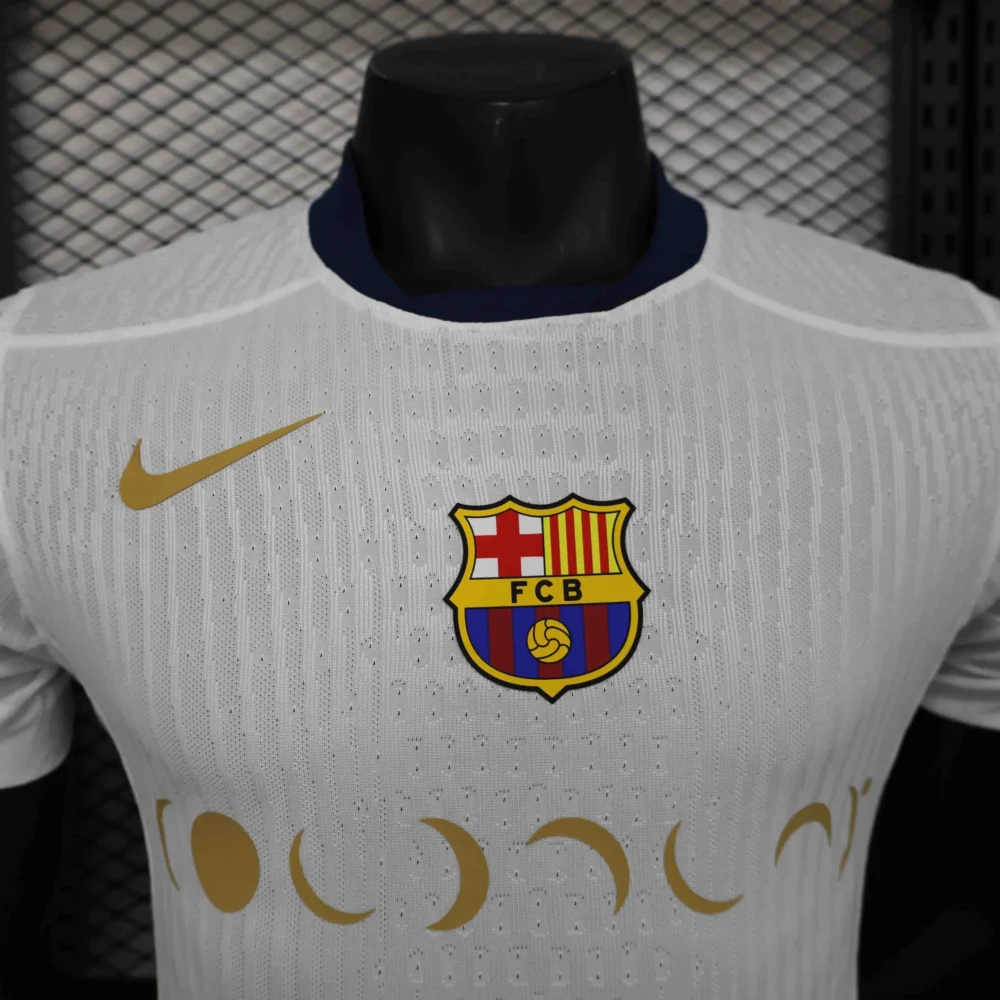 Authentic Football Jersey Barcelona x Coldplay Joint White Special Edition Shirt 2024/25 - Image 3