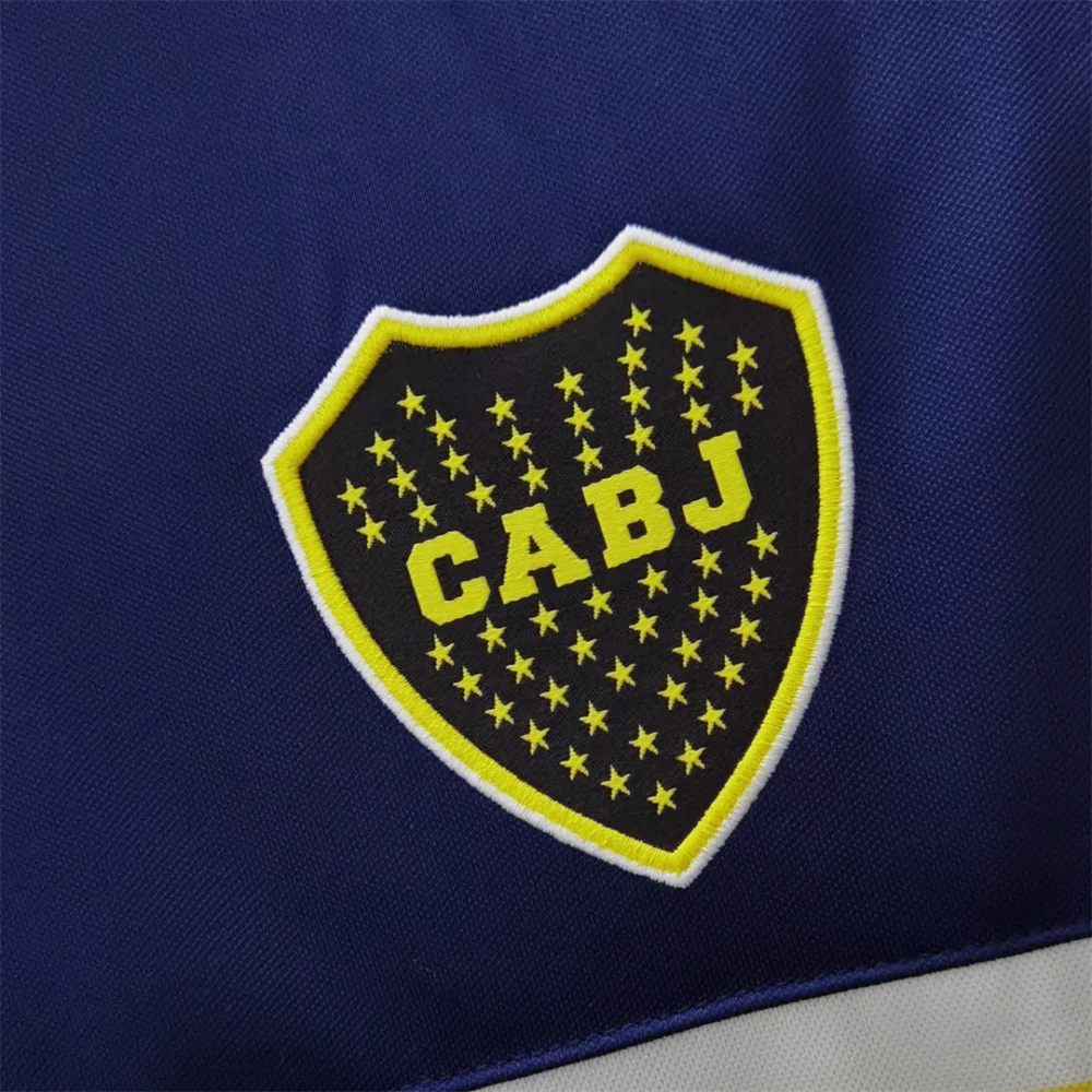 Boca Juniors Retro Soccer Jersey Home Custom Shirt 1996/97 - Image 8