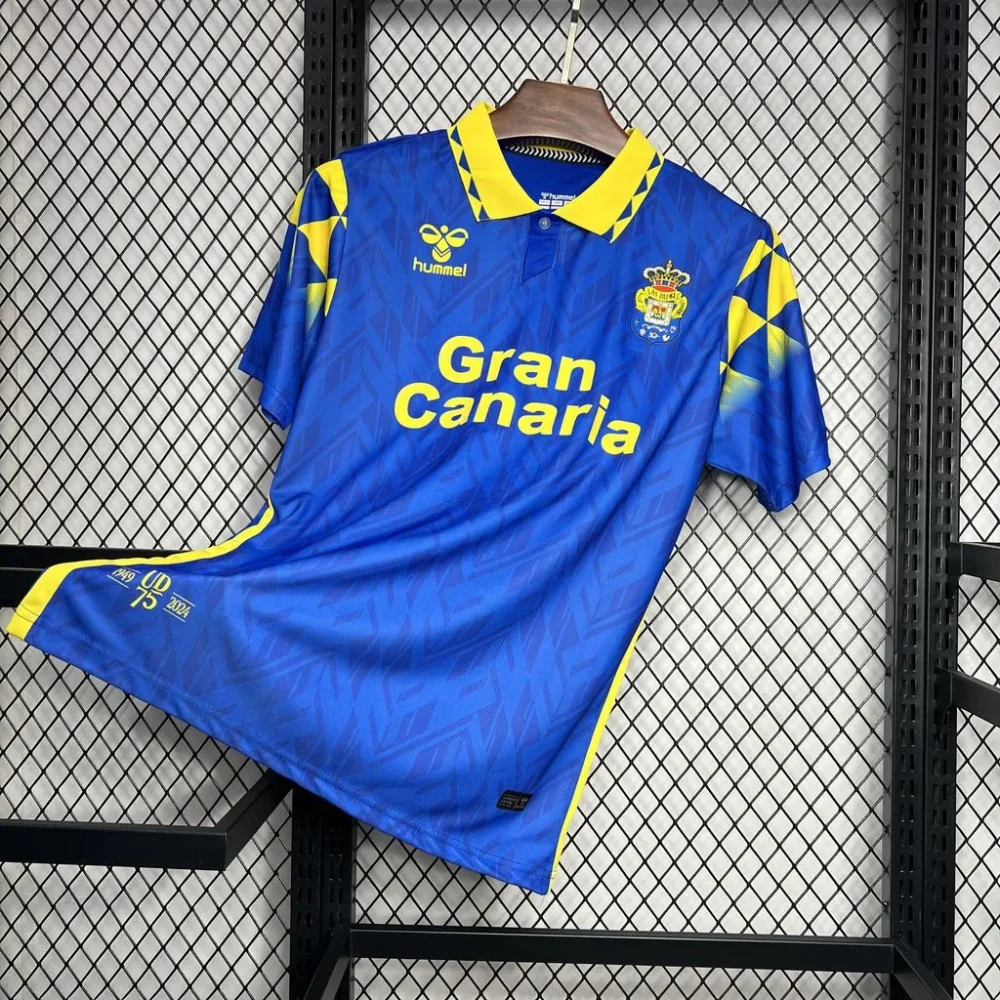 UD Las Palmas Soccer Jersey Away Custom Shirt 2024/25 - Image 3