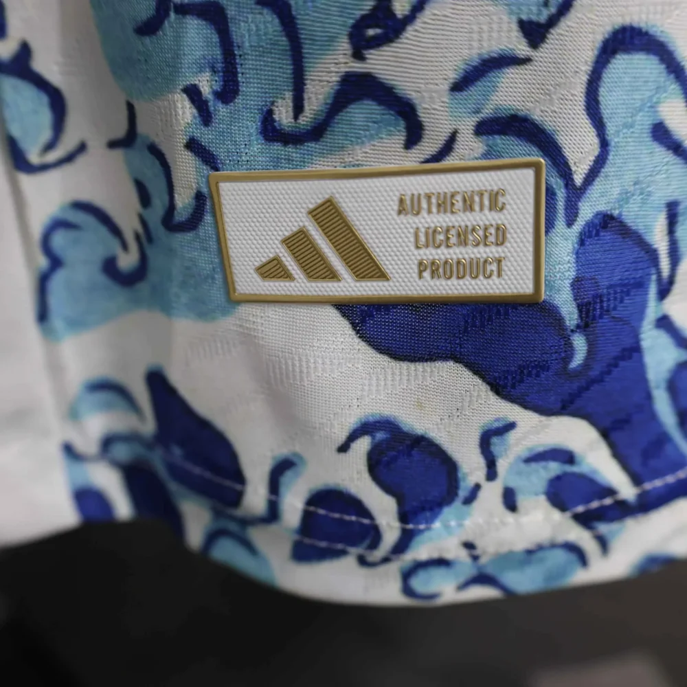 Japan Authentic Soccer Jersey Huge Waves Special Edition Shirt 2024 - Image 5