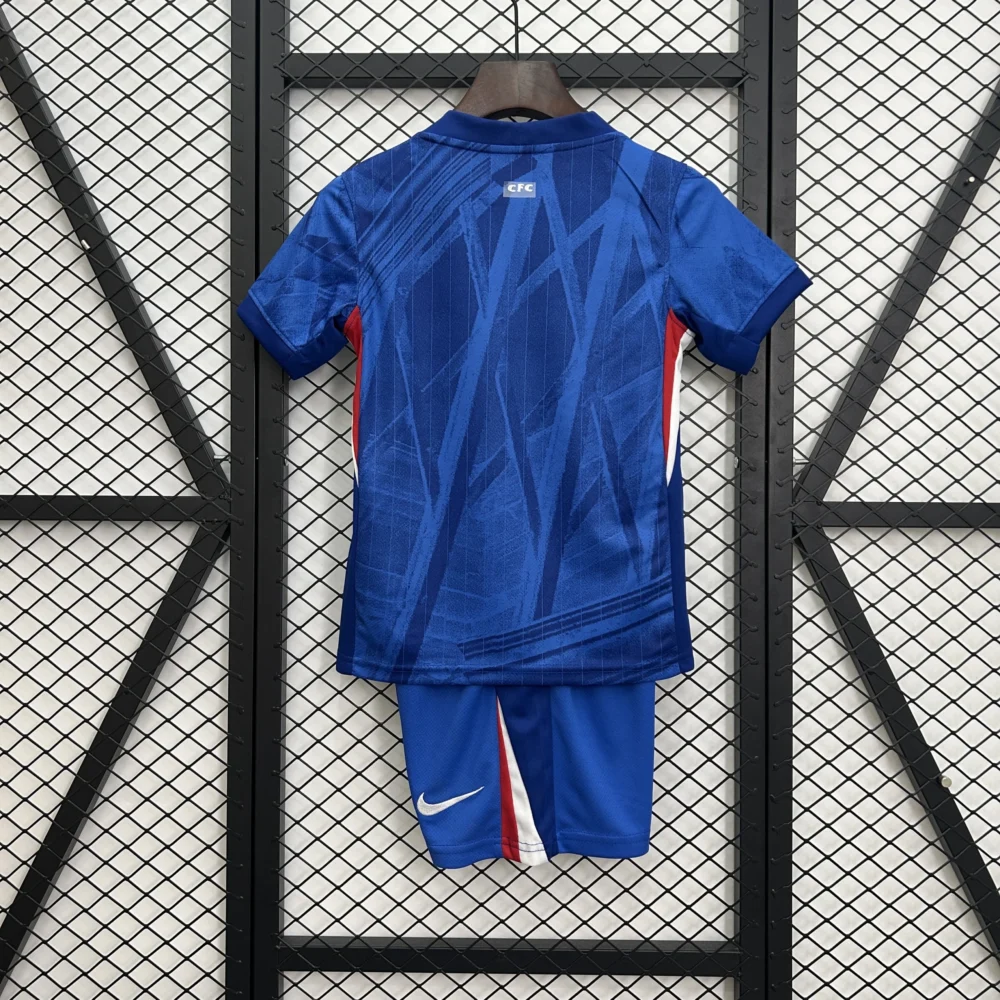 Chelsea Football Jersey Home Kids Kit Jersey+Shorts 2025/26 - Image 2