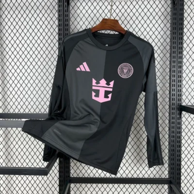 Inter Miami Soccer Jersey Away Long Sleeve Custom Shirt 2025