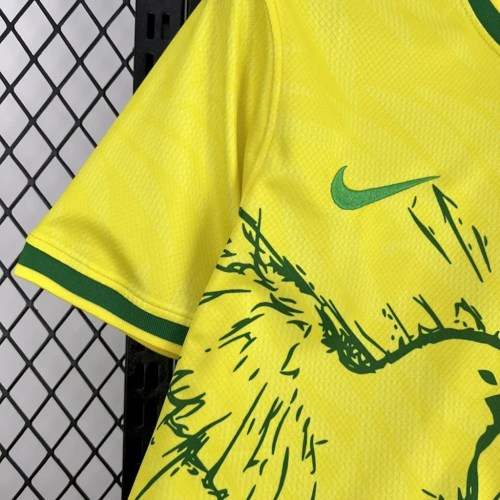 Brazil Soccer Jersey Special Edition Custom Shirt 2025 - Image 3