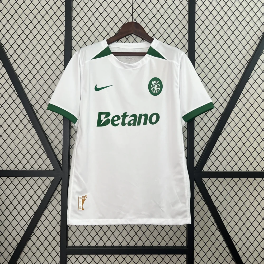 Sporting CP Soccer Jersey 60th Anniversary Away Custom Shirt 2024/25