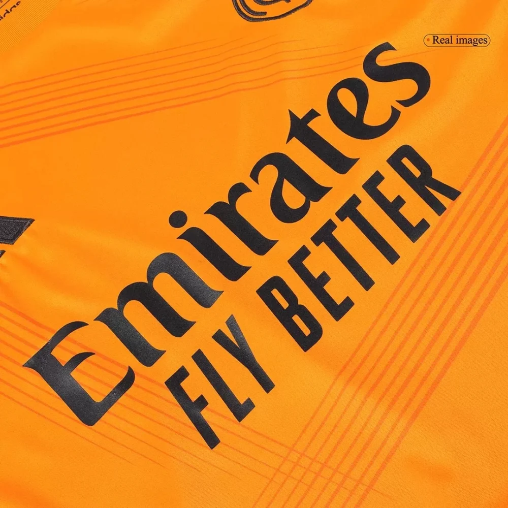 Real Madrid Soccer Jersey Away Custom Shirt Long Sleeve 2024/25 - Image 5