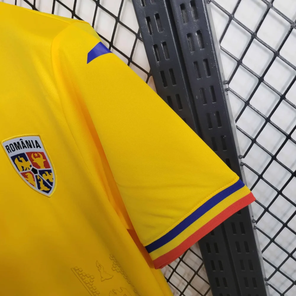 Romania Soccer Jersey Home Custom Shirt EURO 2024 - Image 3