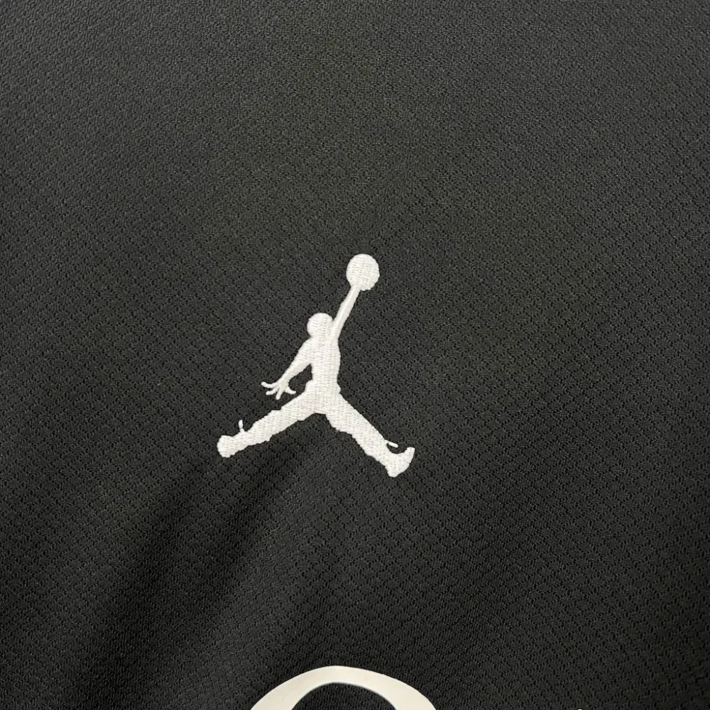 PSG Football Jersey Black Special Edition Custom Shirt 2024/25 - Image 3