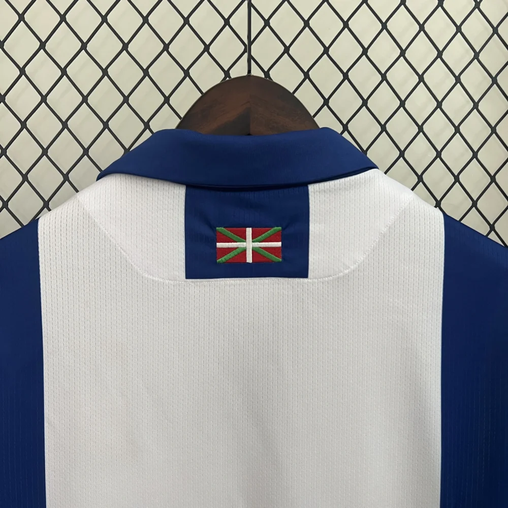 Real Sociedad Soccer Jersey Home Custom Shirt 2024/25 - Image 9