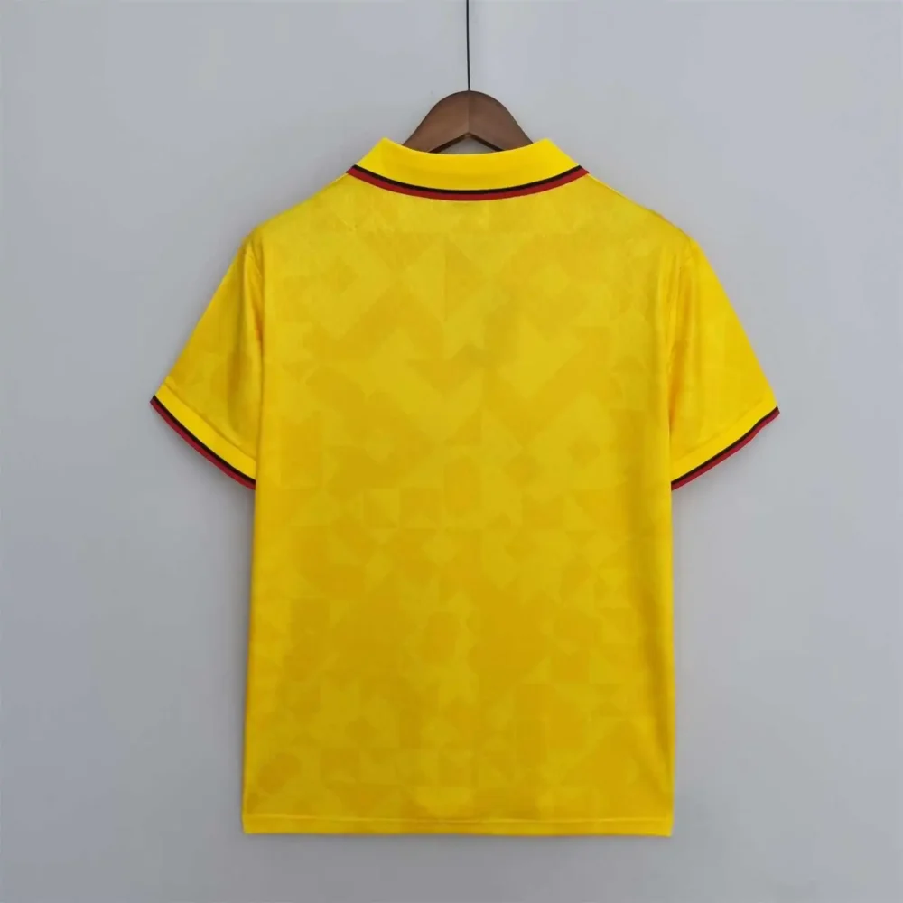 AC Milan Retro Soccer Jersey Third Away Custom Shirt 1995/96 - Image 2