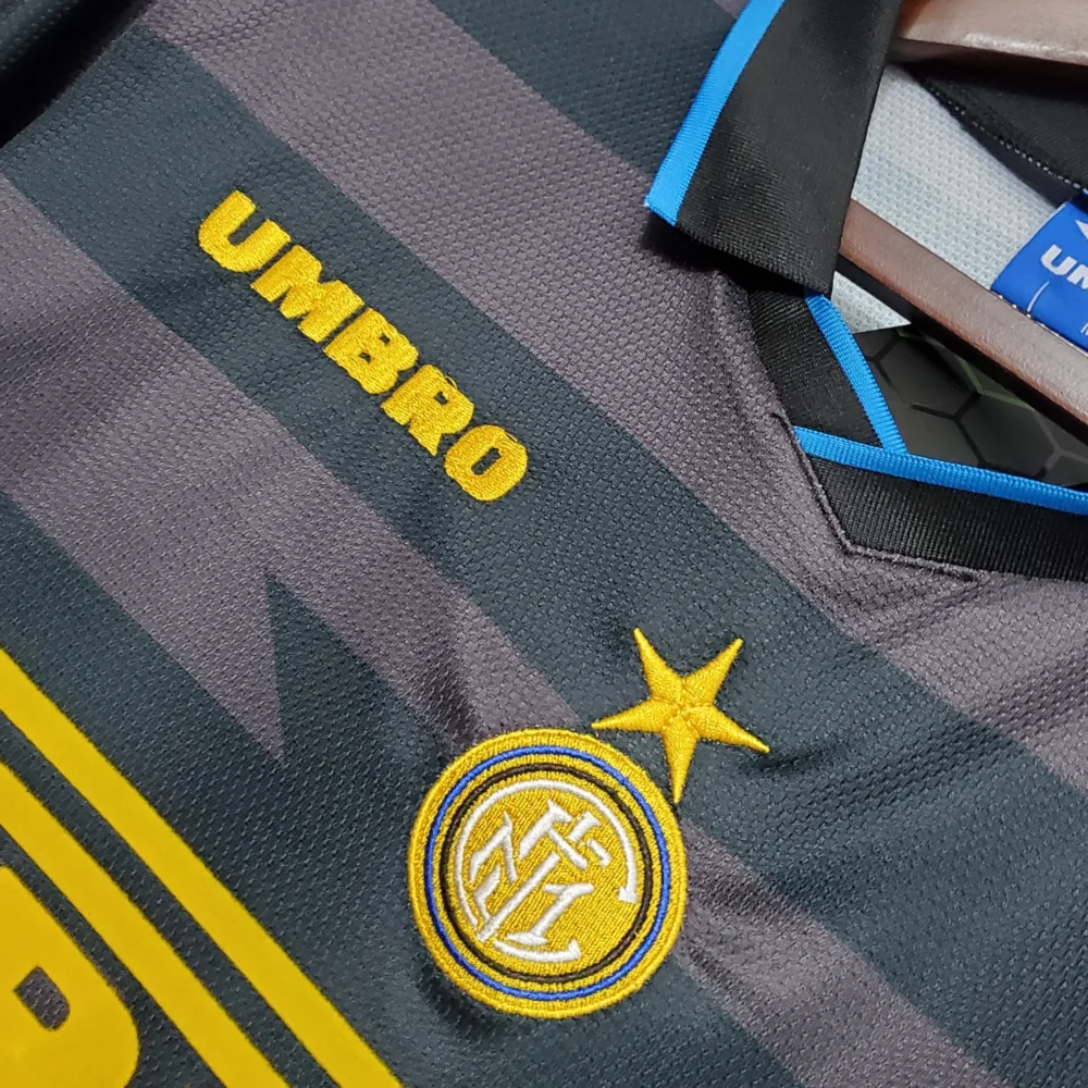 Inter Milan Jersey Custom Third Away Soccer Jersey 1997/98 - Image 5