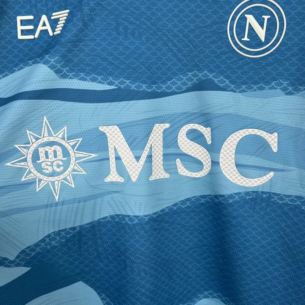 Napoli Soccer Jersey Special Edition Custom Shirt 2025/26 - Image 3
