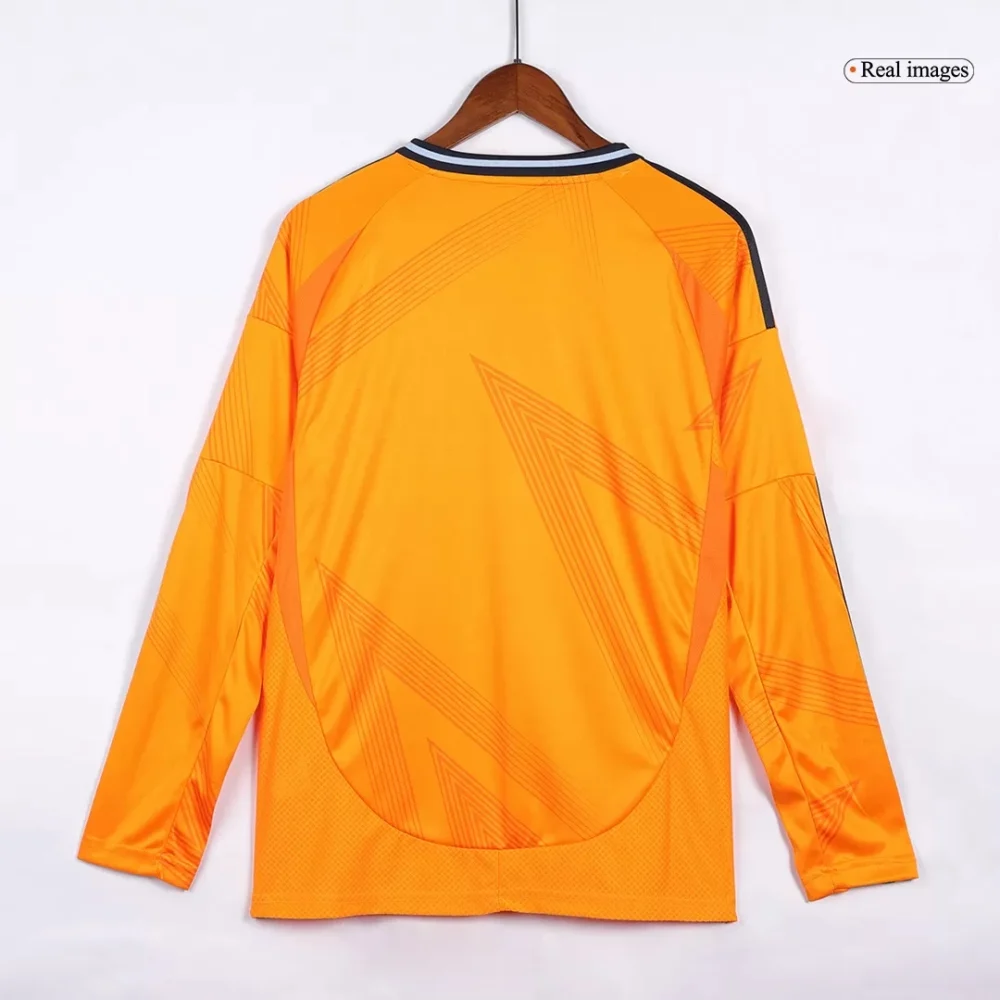 Real Madrid Soccer Jersey Away Custom Shirt Long Sleeve 2024/25 - Image 6