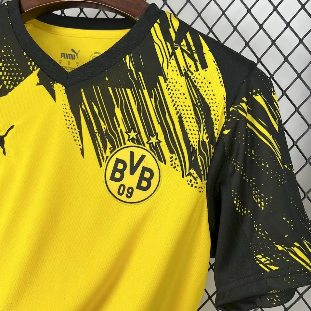 Borussia Dortmund Home Jersey Custom Shirt 2025/26 - Image 4