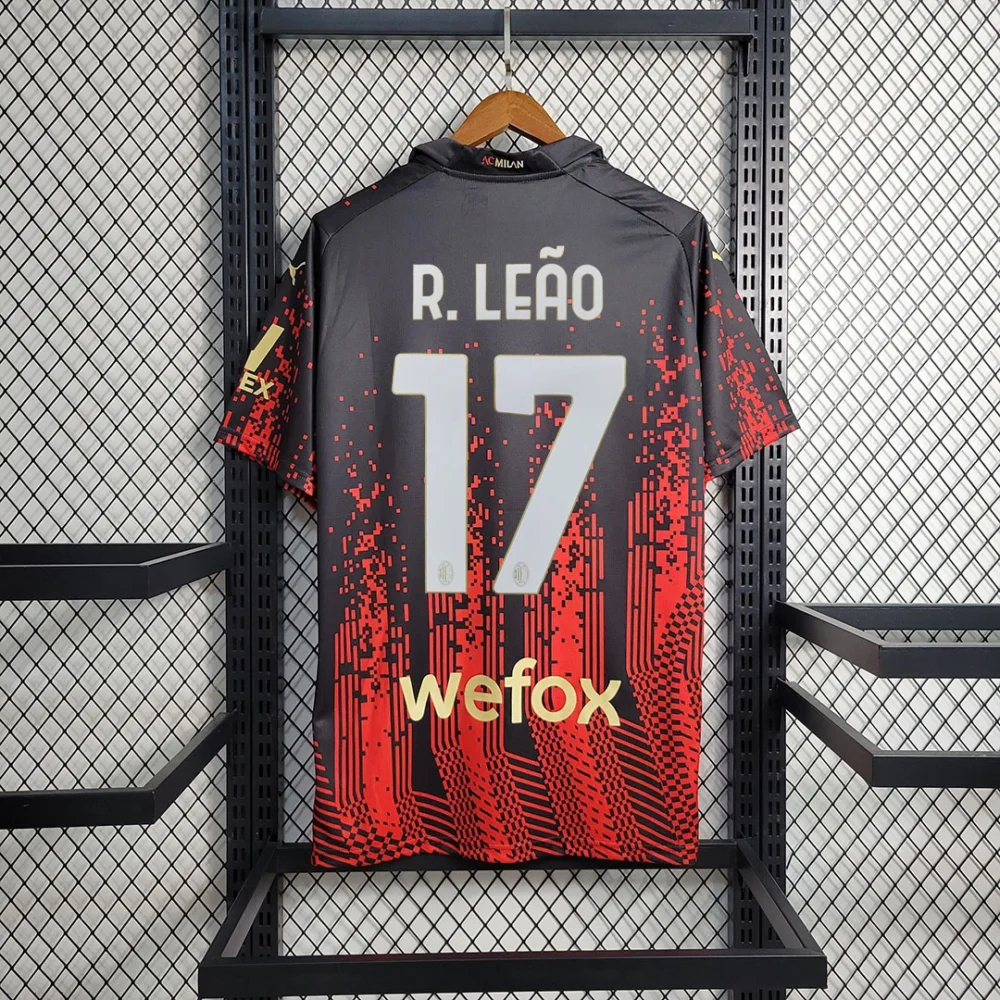 AC Milan Retro Soccer Jersey Fourth Away Custom Shirt 2022/23 - Image 15
