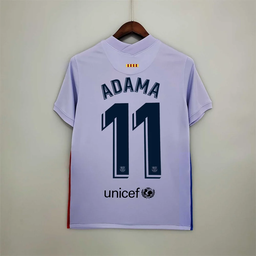 Barcelona Retro Jersey Away Soccer Shirt 2021/22 - Image 15