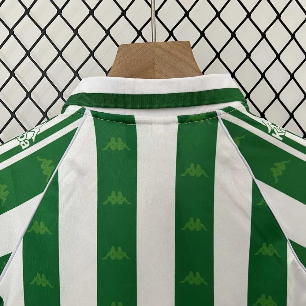 Real Betis Retro Jersey Home Kids Kit Jersey+Shorts 1995/97 - Image 7