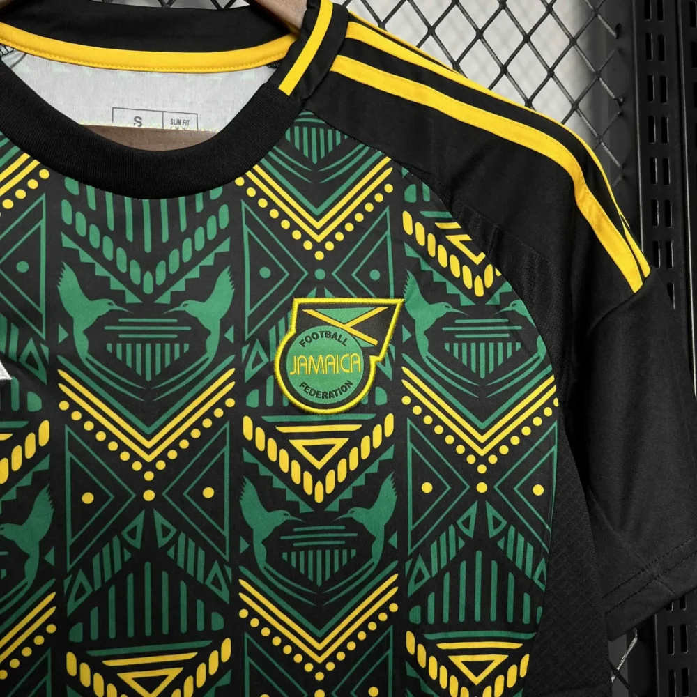 Jamaica Soccer Jersey Away Custom Shirt 2024 - Image 4