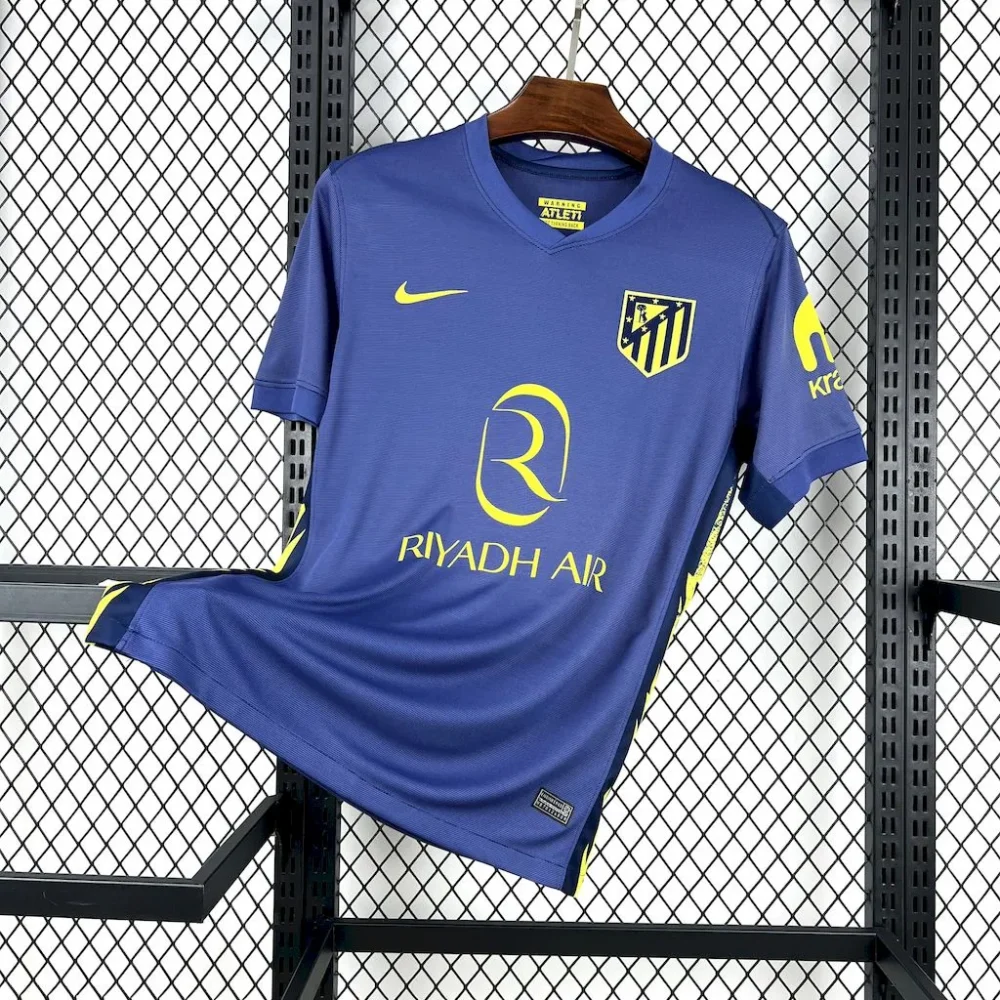 Atletico Madrid Soccer Jersey Away Custom Shirt 2025/26 - Image 3