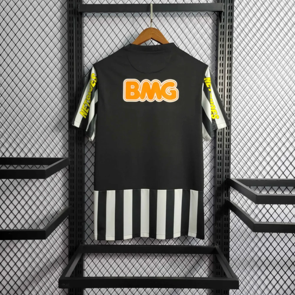 Santos FC Retro Soccer Jersey Away Custom Shirt 2012 - Image 2