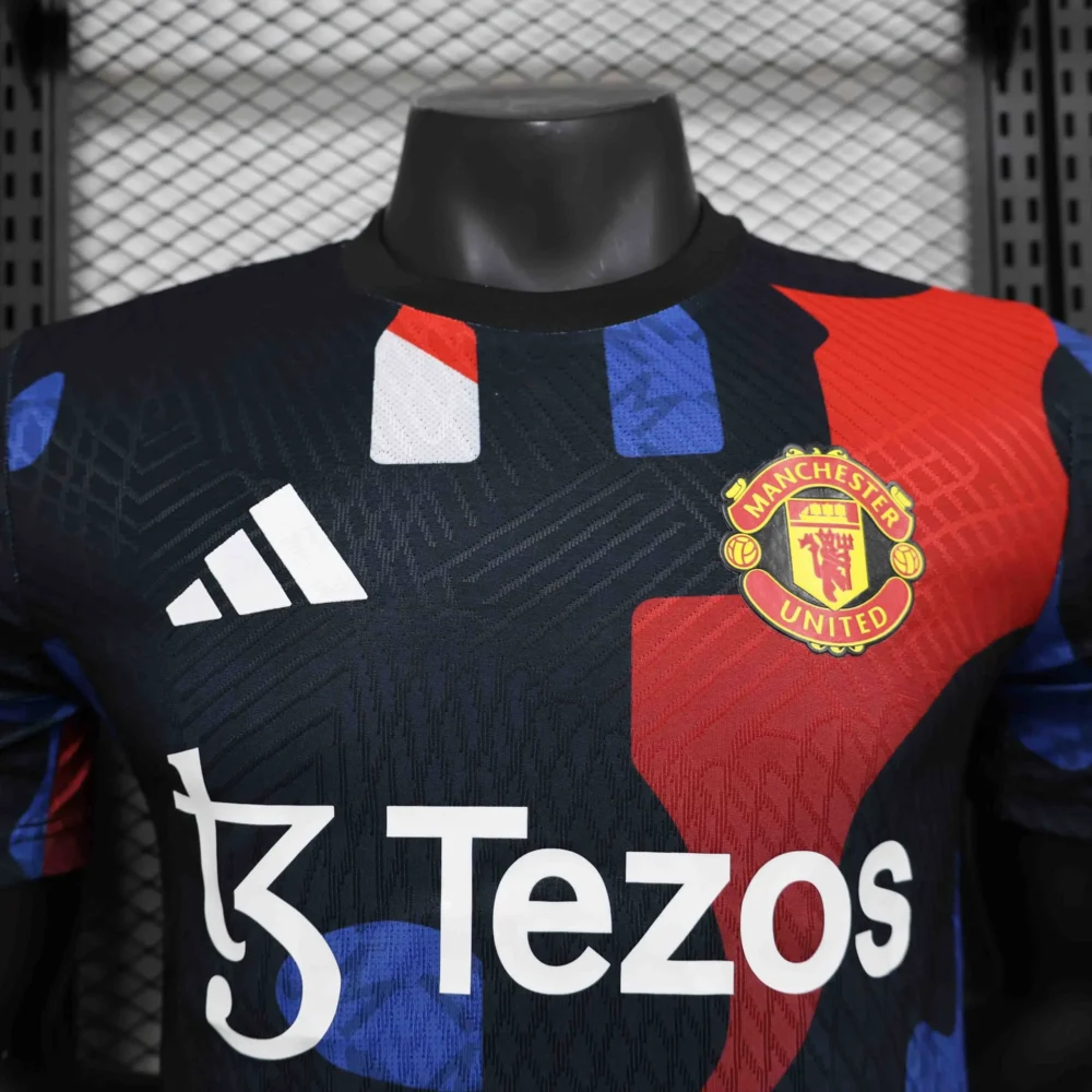 Manchester United Authentic Training Football Jersey Shirt 2024/25 - Image 3