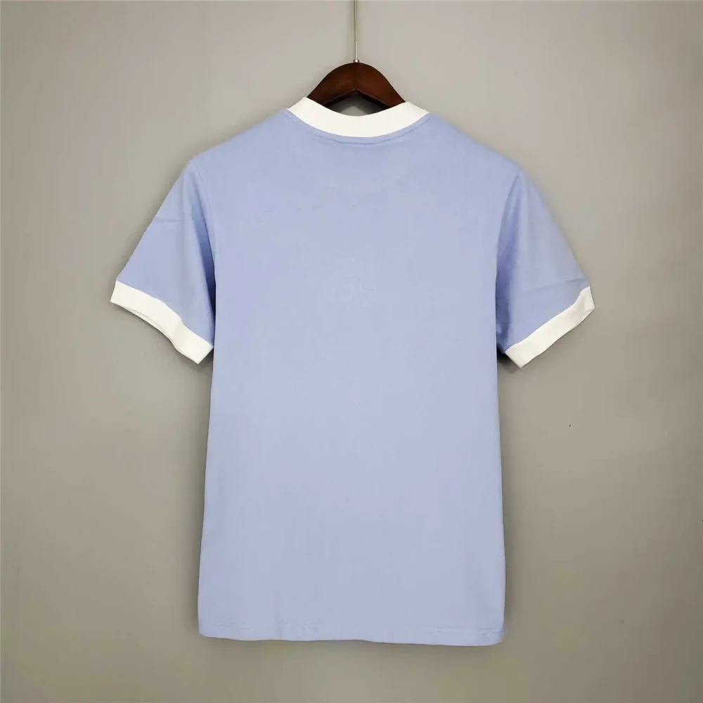 Manchester City Retro Home Football Jersey Shirt 1972 - Image 2