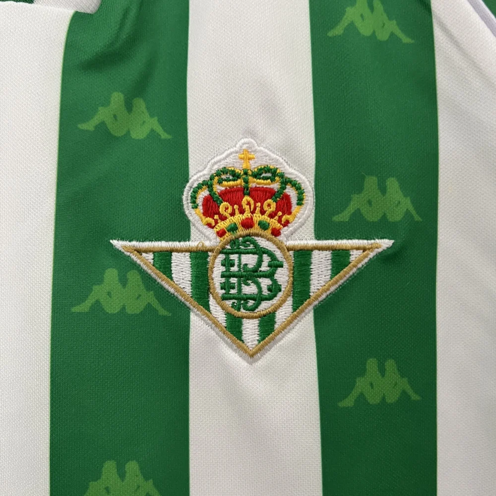 Real Betis Retro Jersey Home Kids Kit Jersey+Shorts 1995/97 - Image 5