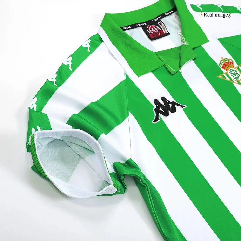 Real Betis Retro Jersey Home Soccer Shirt 2000/01 - Image 4