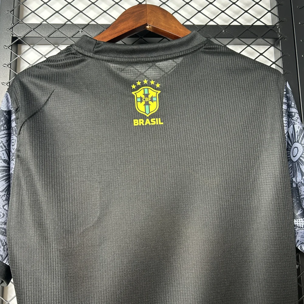 Brazil Soccer Jersey Jesus Special Edition Custom Shirt 2025 - Image 8