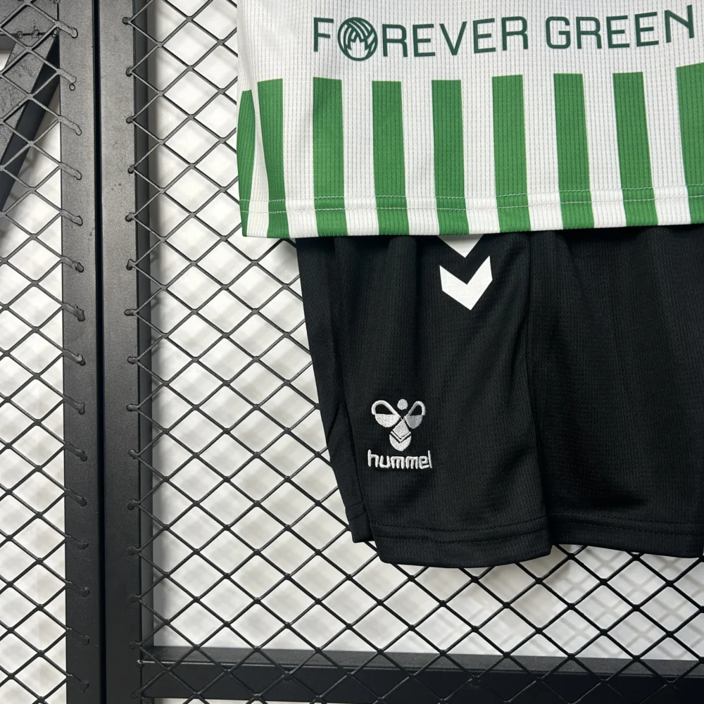Real Betis  the Conference League Final Kids Kit Jersey+Shorts 2024/25 - Image 7