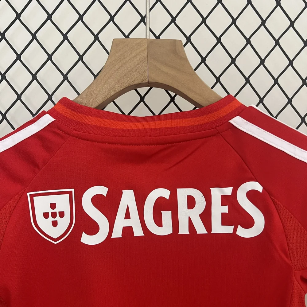 Benfica Soccer Jersey Home Kids Kit Jersey+Shorts 2024/25 - Image 8