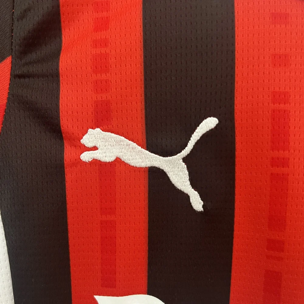 AC Milan Soccer Jersey Home Kids Kit Jersey+Shorts 2024/25 - Image 5