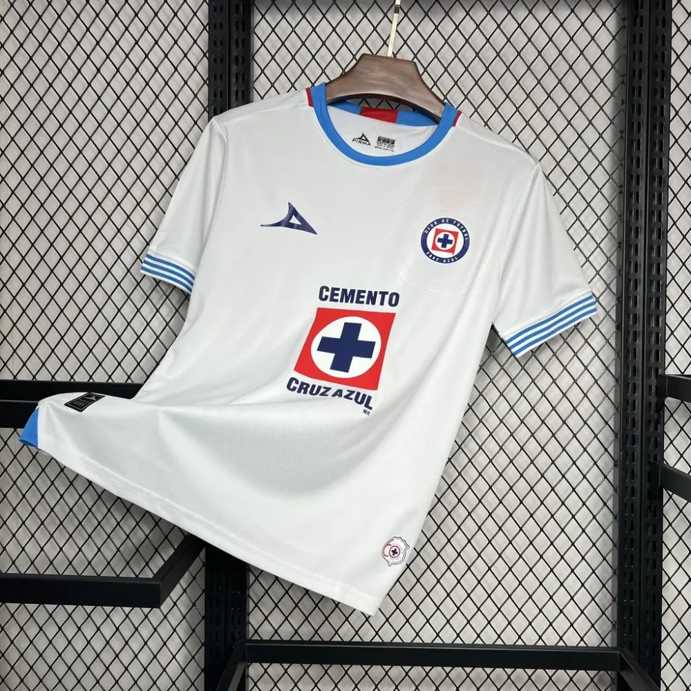 Cruz Azul Soccer Jersey Away Custom Shirt 2024/25 - Image 3