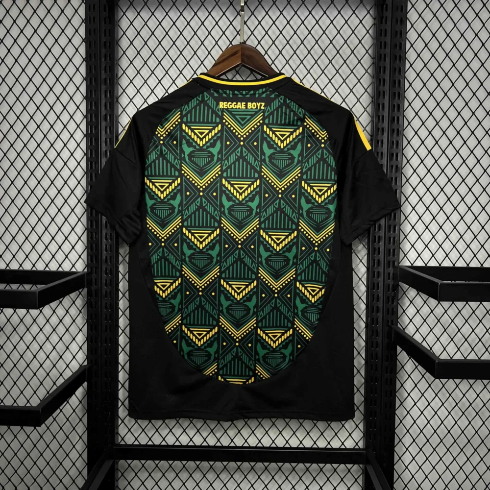 Jamaica Soccer Jersey Away Custom Shirt 2024 - Image 2
