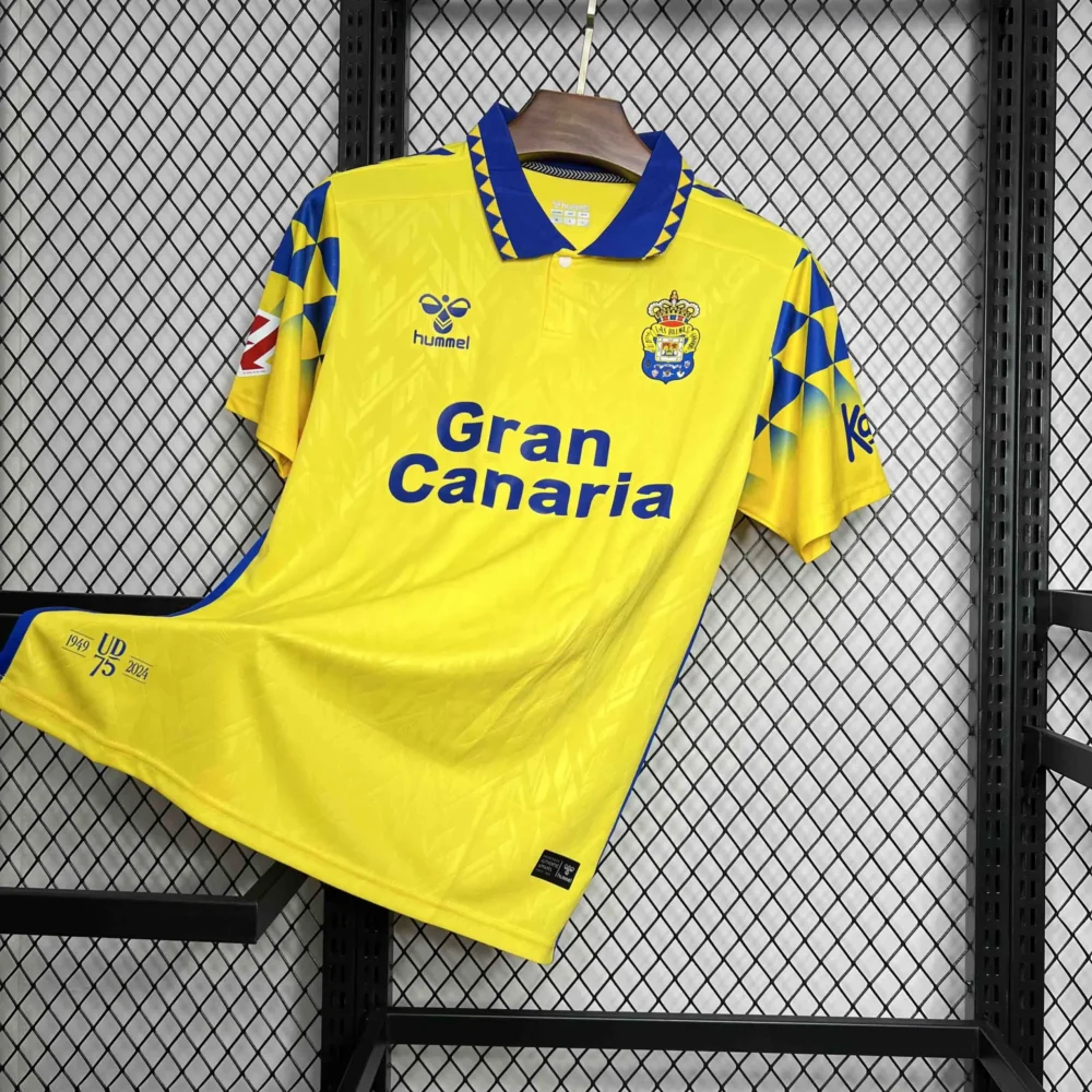 UD Las Palmas Soccer Jersey Home Custom Shirt 2024/25 - Image 3