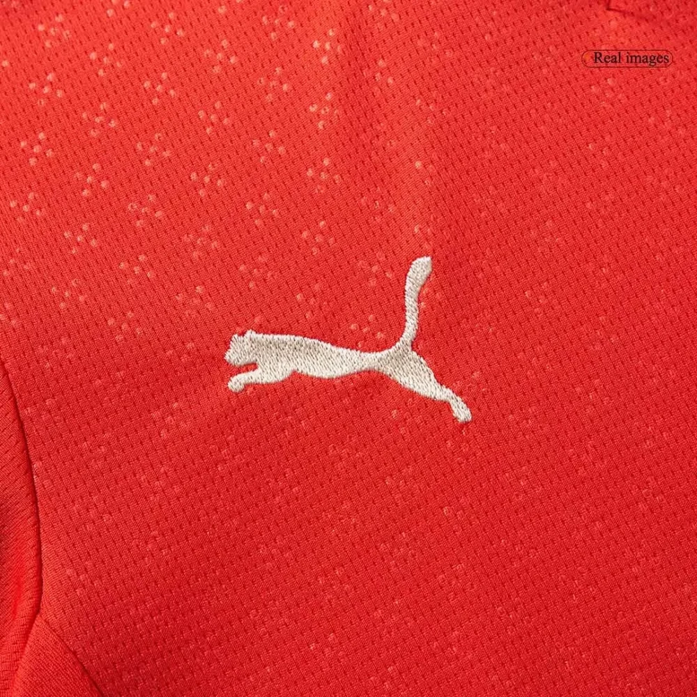 Portugal Home Football Uniform Kids Kit Jersey+Shorts 2025 - Image 5