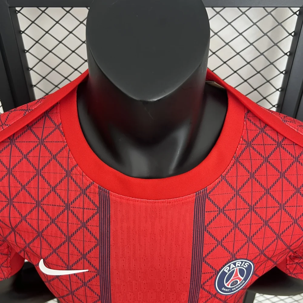 Authentic Soccer Jersey PSG Pre-Match Shirt 2025/26 - Image 3