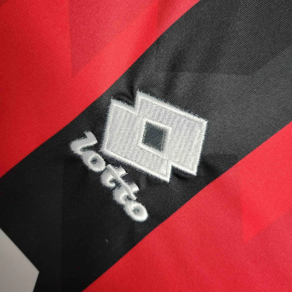 AC Milan Retro Soccer Jersey Home Custom Shirt 1993/94 - Image 5
