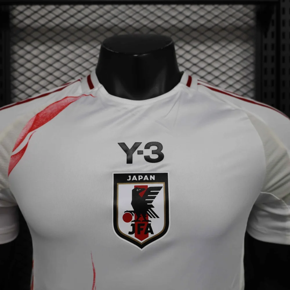 Japan X Y-3 Authentic Soccer Jersey Away Shirt 2024 - Image 4