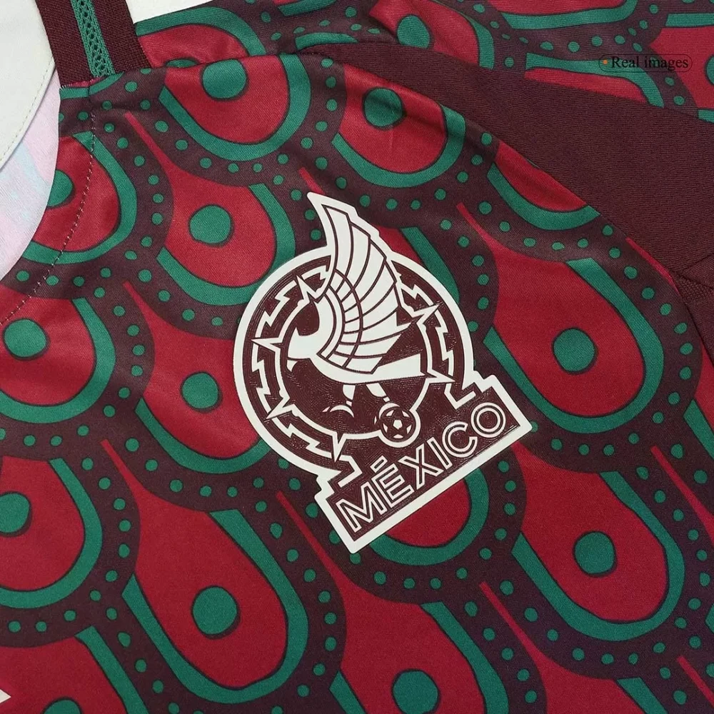 Mexico Authentic Soccer Jersey Home Shirt Copa America 2024 - Image 4