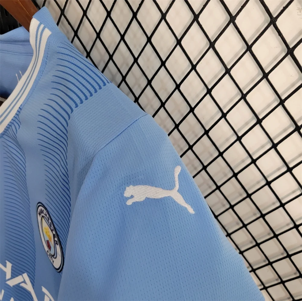 Manchester City Football Jersey Home Shirt 2023/24 - Image 8